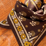 Petit foulard ANASTASE Chocolat