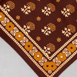 Petit foulard ANASTASE Chocolat