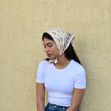 Petit foulard ANASTASE Latte