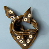 Petit foulard ANASTASE Kaki