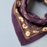Petit foulard ANASTASE Myrtille