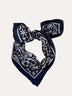 Petit foulard ANTIOCHE Bleu marine