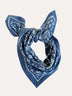 Petit foulard ANTIOCHE Bleu horizon