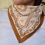 Petit foulard ANTOINETTE Beige