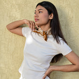Petit foulard ANTOINETTE Beige
