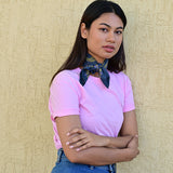 Petit foulard ANTOINETTE Bleu marine