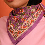Petit foulard CALYPSO Violet