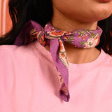 Petit foulard CALYPSO Violet