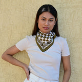 Petit foulard CHECKS Vert