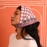 Petit foulard CHECKS Violet