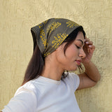Petit foulard GALATIE Café