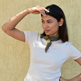 Petit foulard GALATIE Café
