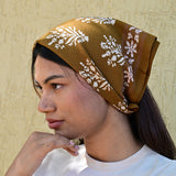 Petit foulard GALATIE Tabac