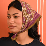Petit foulard HÉLIOS Kaki