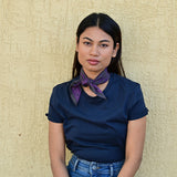 Petit foulard MERCURE Grisaille