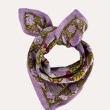Petit foulard PÉNÉLOPE Lilas