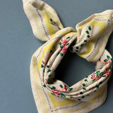 Petit foulard PERSÉE Écru