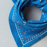 Petit foulard POLINA Bleu cobalt