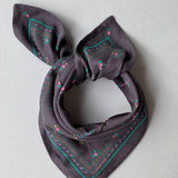 Petit foulard POLINA Bleu marine