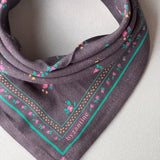 Petit foulard POLINA Bleu marine