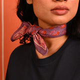 Petit foulard SÉLÉNÉ Orage