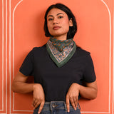 Petit foulard SÉLÉNÉ Vert