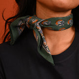 Petit foulard SÉLÉNÉ Vert