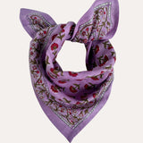 Petit foulard SÉLÉNÉ Vieux rose