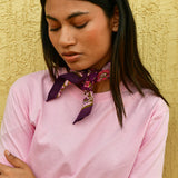 Petit foulard THÉODORA Betterave