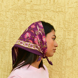 Petit foulard THÉODORA Betterave