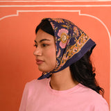 Petit foulard THÉODORA Bleu
