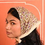 Petit foulard TULIPA Bleu