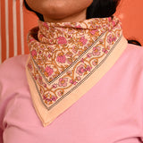 Petit foulard TULIPA Rose