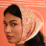 Petit foulard TULIPA Rose