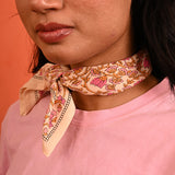 Petit foulard TULIPA Rose