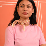 Petit foulard TULIPA Rose