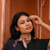 Petit foulard ZÉNON Moutarde