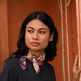 Petit foulard ZÉNON Moutarde