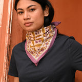 Petit foulard ZÉNON Moutarde