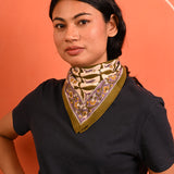 Petit foulard ZÉNON Vert