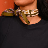 Petit foulard ZÉNON Vert