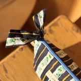 Petite trousse beauté - FLORA Bleu marine