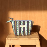 Petite trousse beauté - FLORA Bleu marine