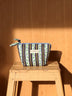 Petite trousse beauté - FLORA Bleu marine