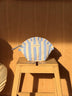 Petite trousse froufrou - PACHA Bleu ciel