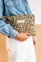 Pochette plate / tablette - LÉOPARD Kaki
