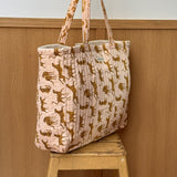 Sac cabas - FAUVE Rose