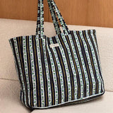 Sac cabas - FLORA Bleu marine