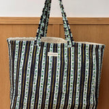 Sac cabas - FLORA Bleu marine