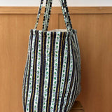 Sac cabas - FLORA Bleu marine